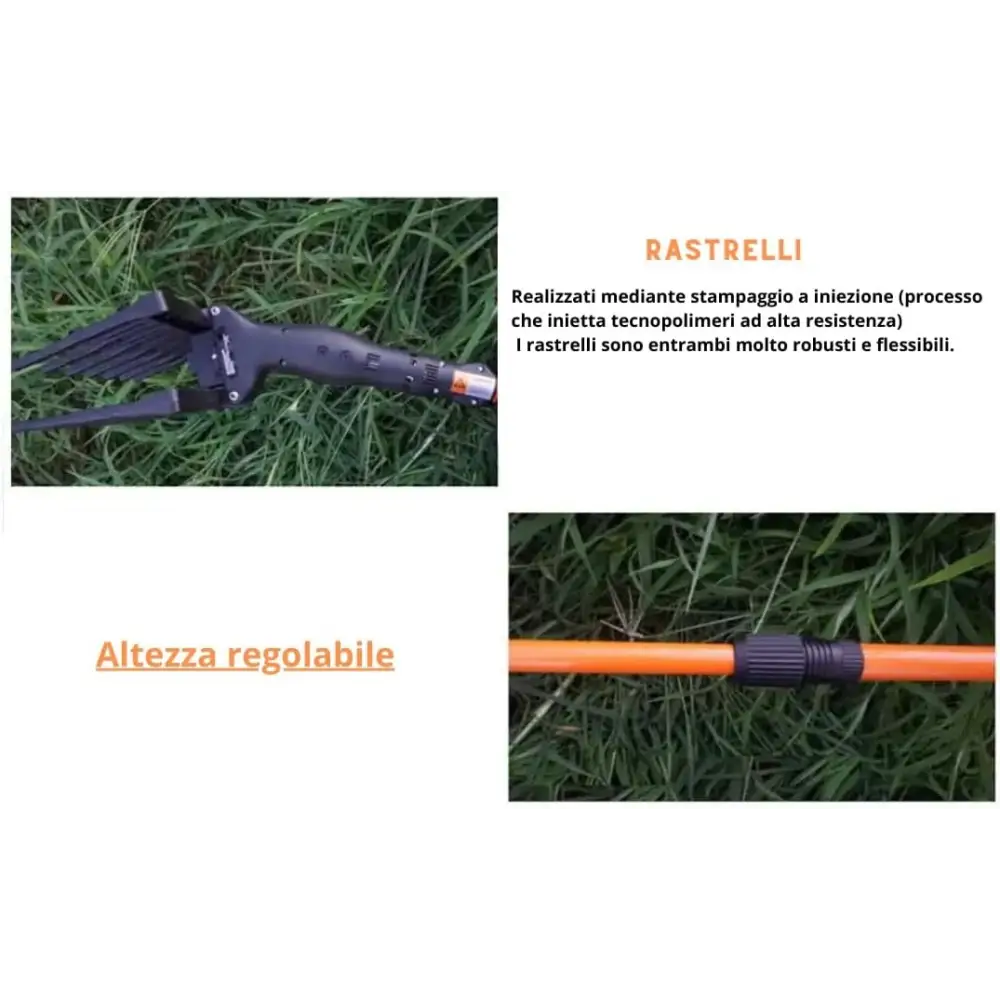 Abbacchiatore Olive a Batteria Scuotitore Elettrico Telescopico - simple