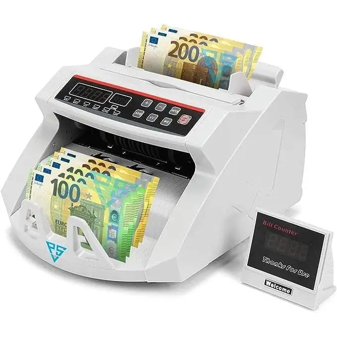 Conta Banconote Macchina Conta Soldi Professionale Con Rilevatore Di Banconote False - simple