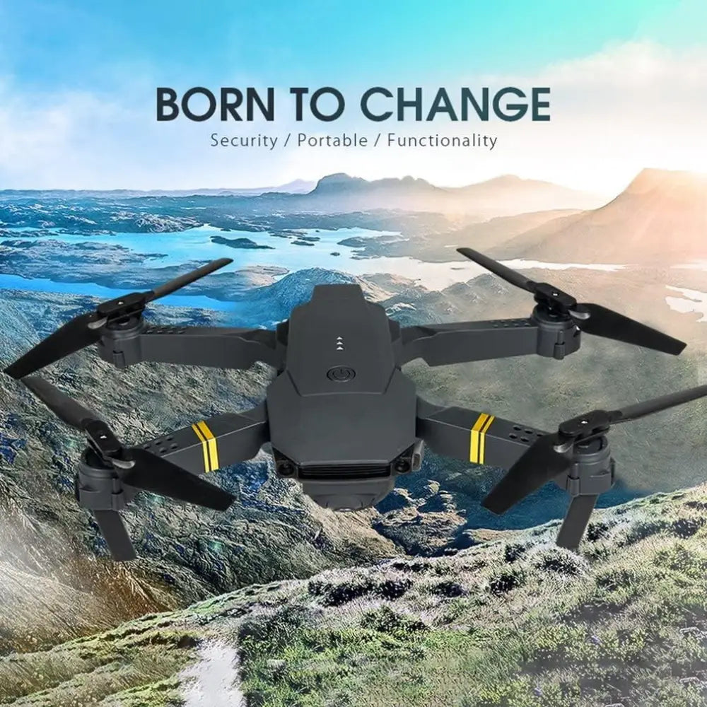 Drone Pieghevole con Doppia Fotocamera 1080P - simple