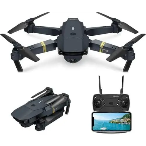 Drone Pieghevole con Doppia Fotocamera 1080P - simple