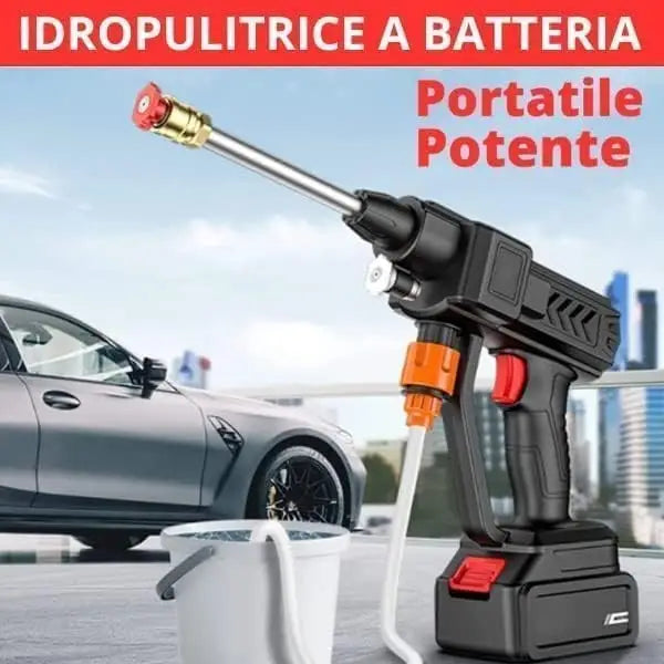Idropulitrice a Batteria Senza Fili Pistola Elettrica Alta Pressione - simple