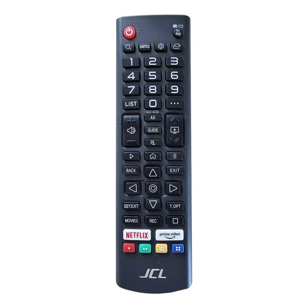 JCL Smart TV 32 Pollici HD Ready (720p) Sistema webOS TV 8.1 WiFi/Ethernet Netflix & YouTube Triplo HDMI