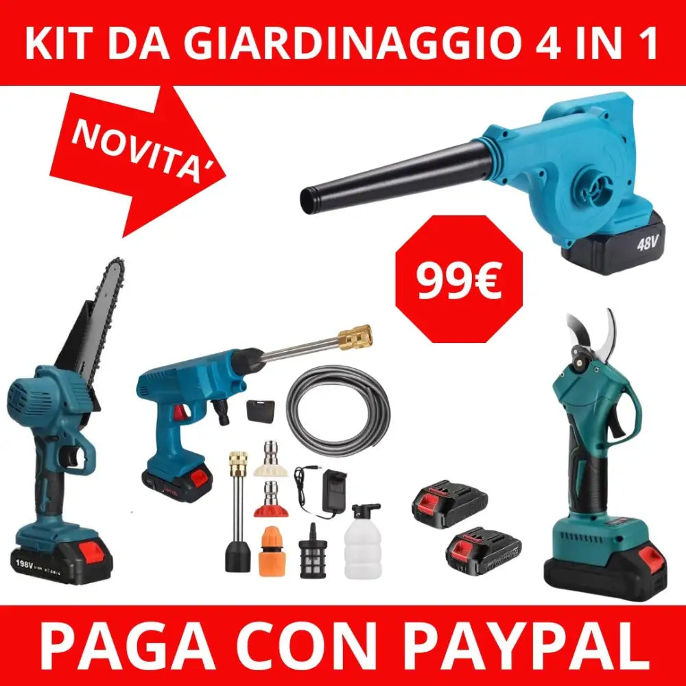 KIT GIARDINAGGIO 4 IN 1 - simple