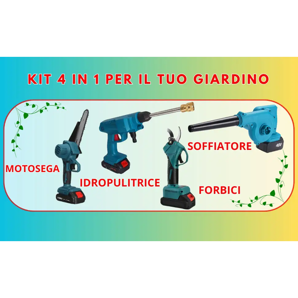 KIT GIARDINAGGIO 4 IN 1 - simple