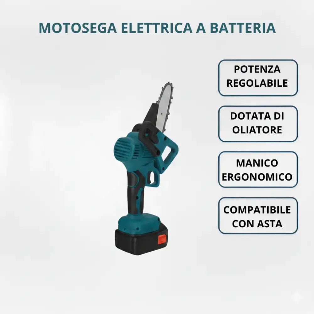 Forbici da Potatura a Batteria e Mini Motosega Elettrica con 2 Batterie da 36V Incluse Kit per Potatura e Giardinaggio