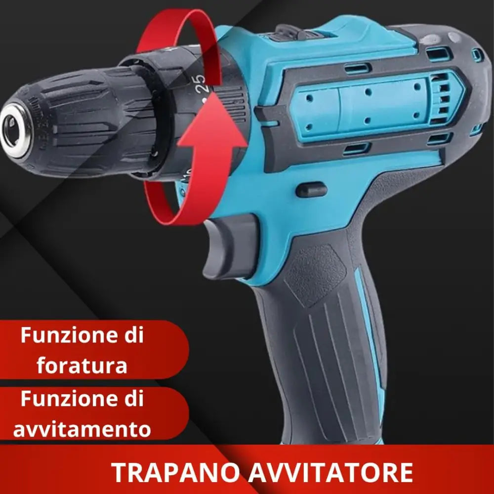 Kit Professionale 3 in 1 Miscelatore Malta e Cemento 1600W 6 Velocità M14 + Livella Laser 4D 16 Linee Autolivellante