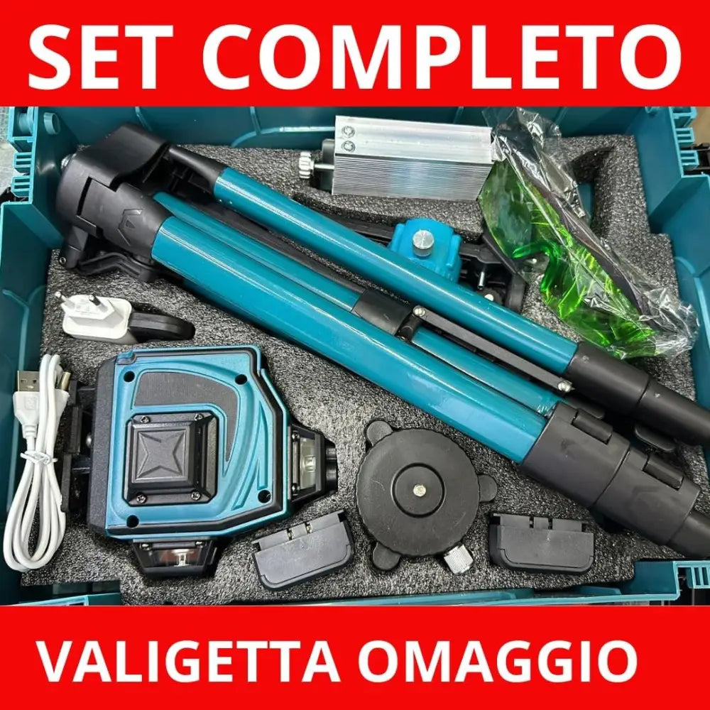 Livella laser Autolivellante 360° 4D Laser 16 - simple