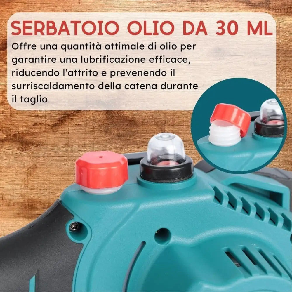 Mini Motosega a Batteria 6 Pollici per Potatura e Giardinaggio - simple