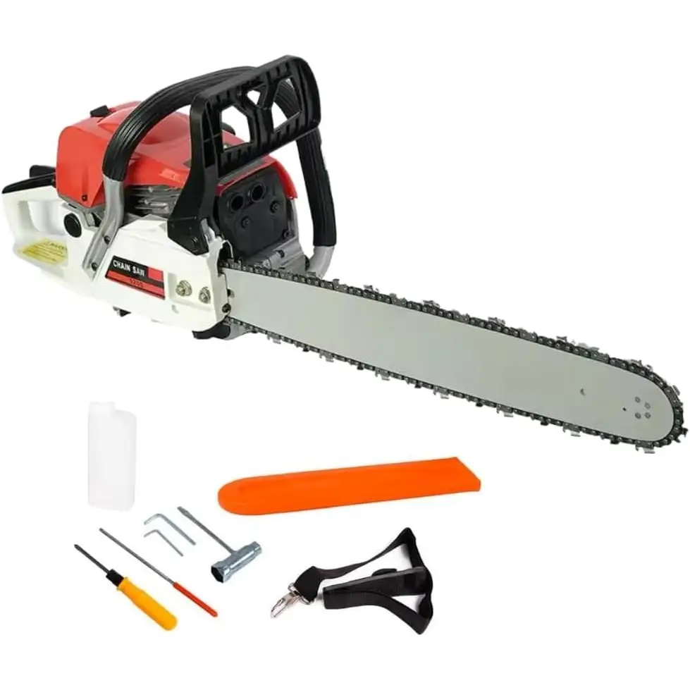 Motosega A Scoppio DSG-52HE 2400W 52cc | Lama 45cm | Anti-Vibrazione E Avviamento Facile | Dnipro-M