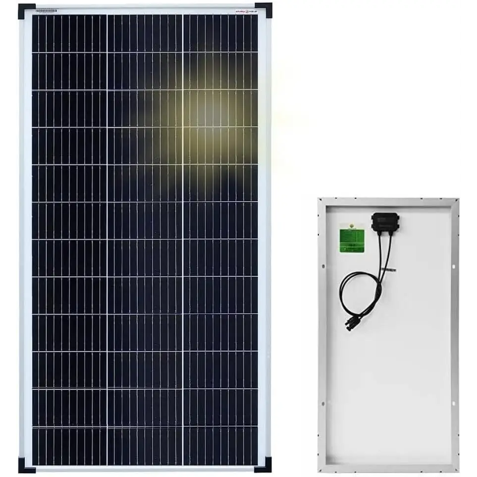 Pannello solare 12v 100 Watt Pannello Fotovoltaico Monocristallino - simple