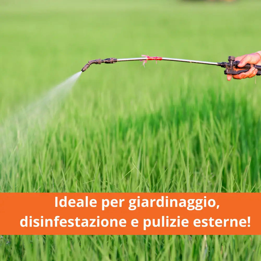 Pompa a Spalla Manuale 16L per Nebulizzazione e Irrorazione – Nebulizzatore a Pressione per Disinfestazione