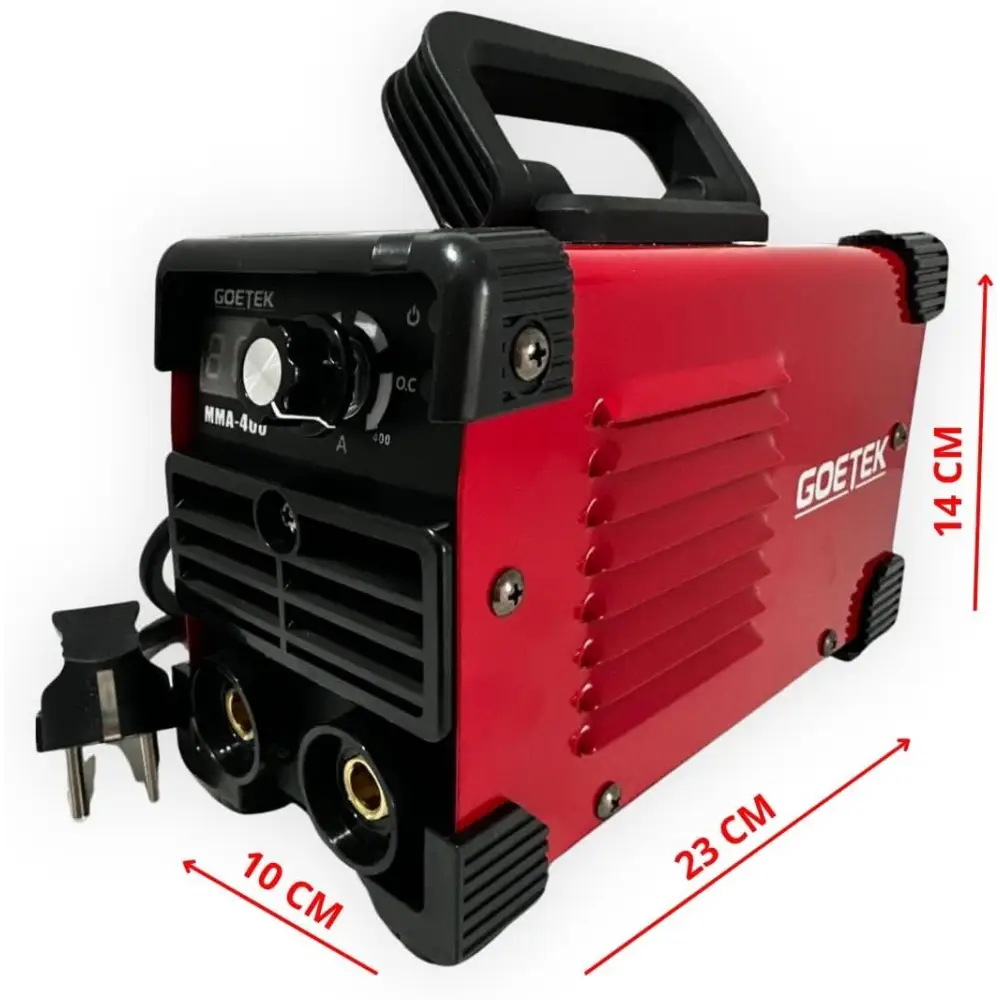 Saldatrice Inverter Mini MMA 400A Ultra Compatta | IGBT DC VRD Display LED - simple