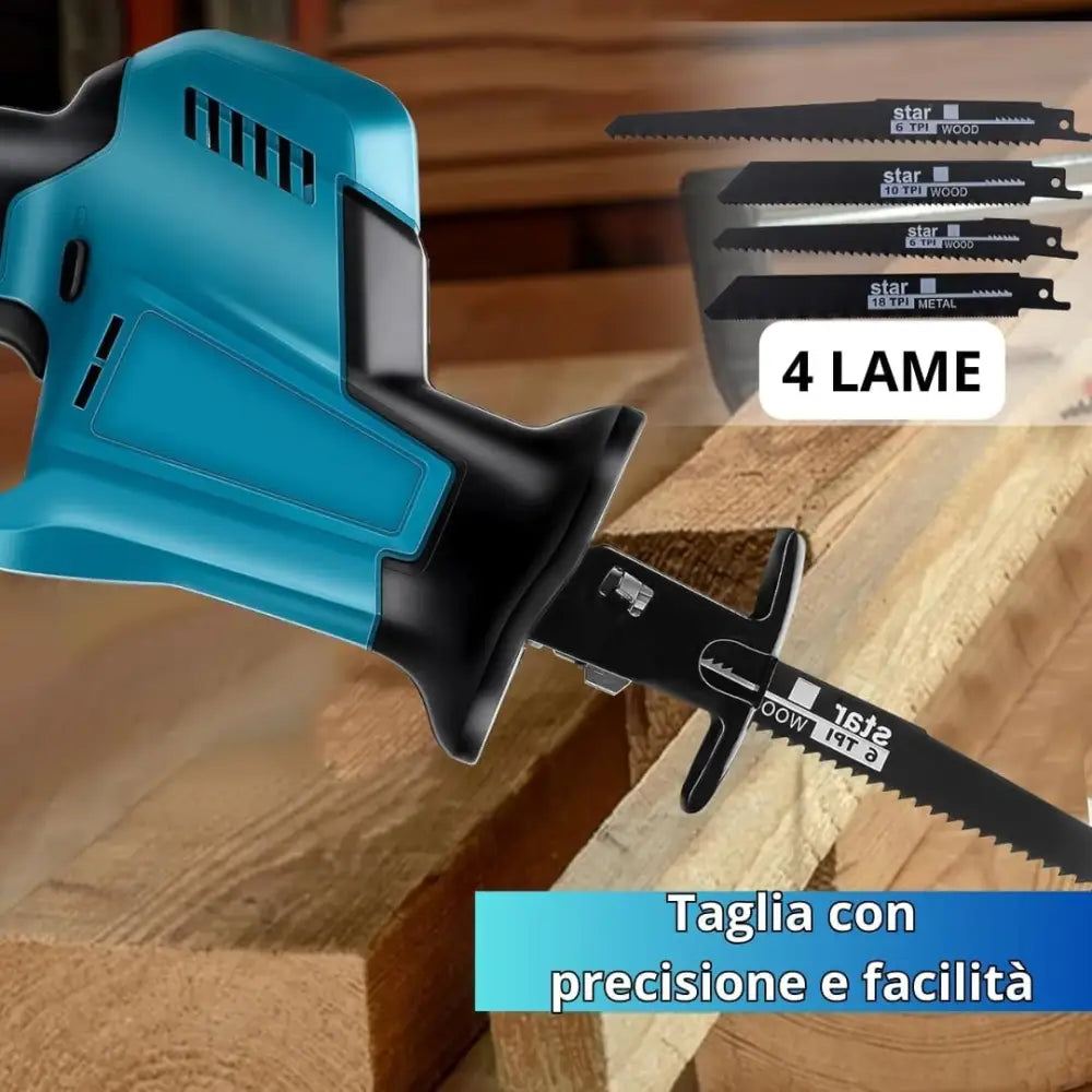 Sega a Gattuccio a Batteria 210W con 2 Batterie da 48V - simple