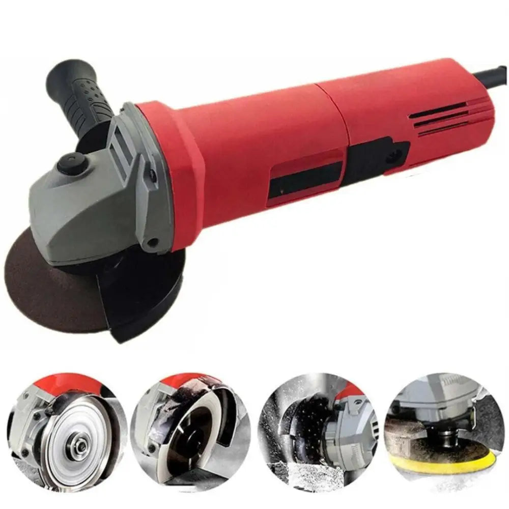 Smerigliatrice Angolare 1000 Watt + Saldatrice Inverter Mini MMA 400A Compatta Potente con Tecnologia IGBT VRD Display