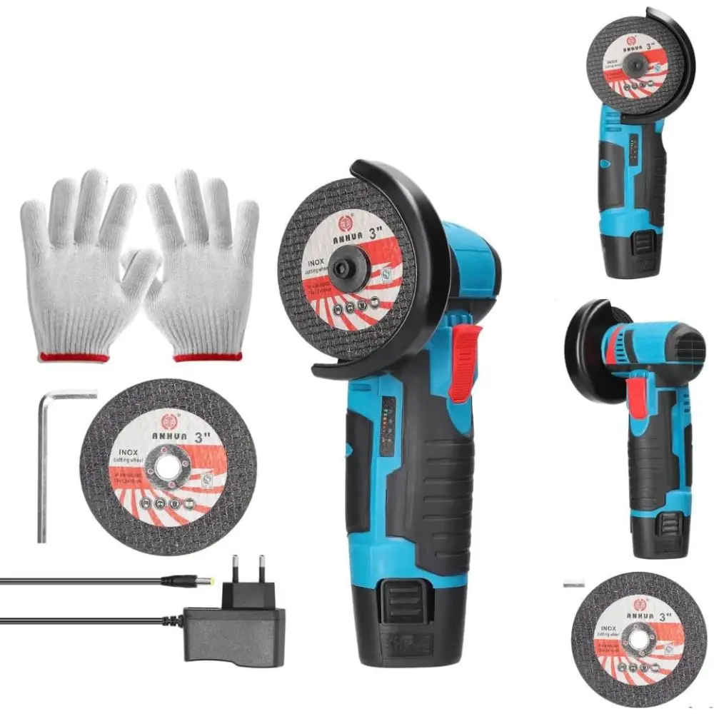 Smerigliatrice Angolare a Batteria Taglierina Elettrica Flessibile Mini Smerigliatrice - Decespugliatore a Scoppio