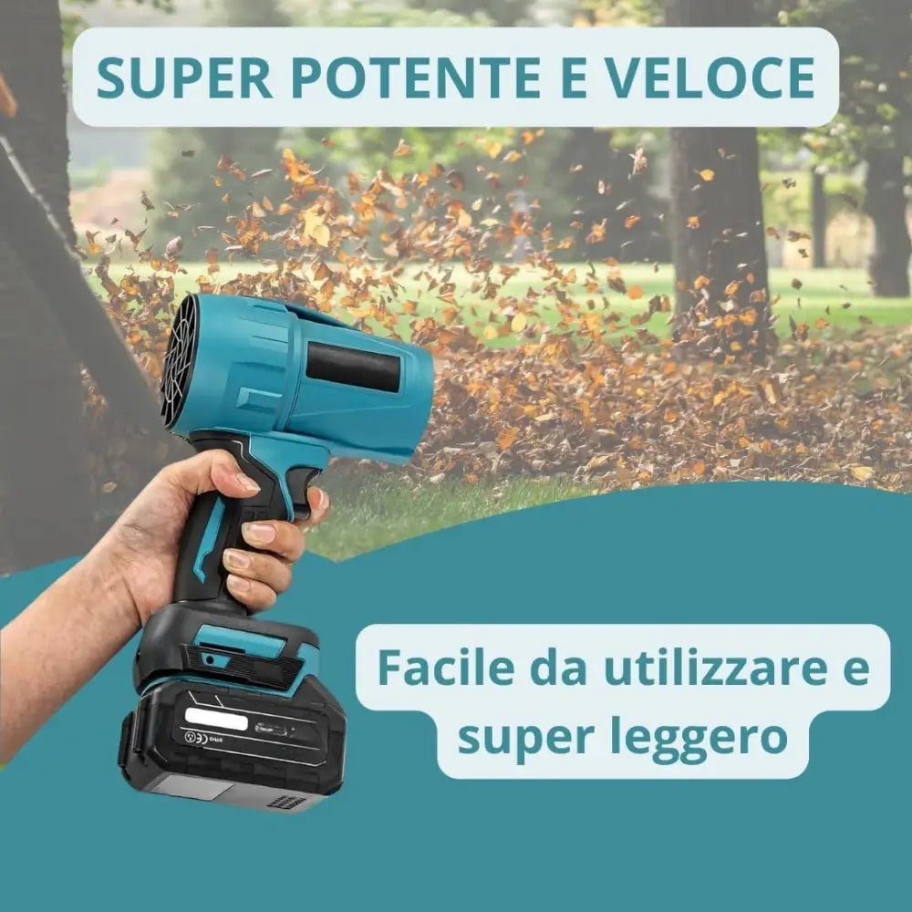 Soffiatore a Batteria Mini Soffiatore per Foglie con Turbocompressore - simple