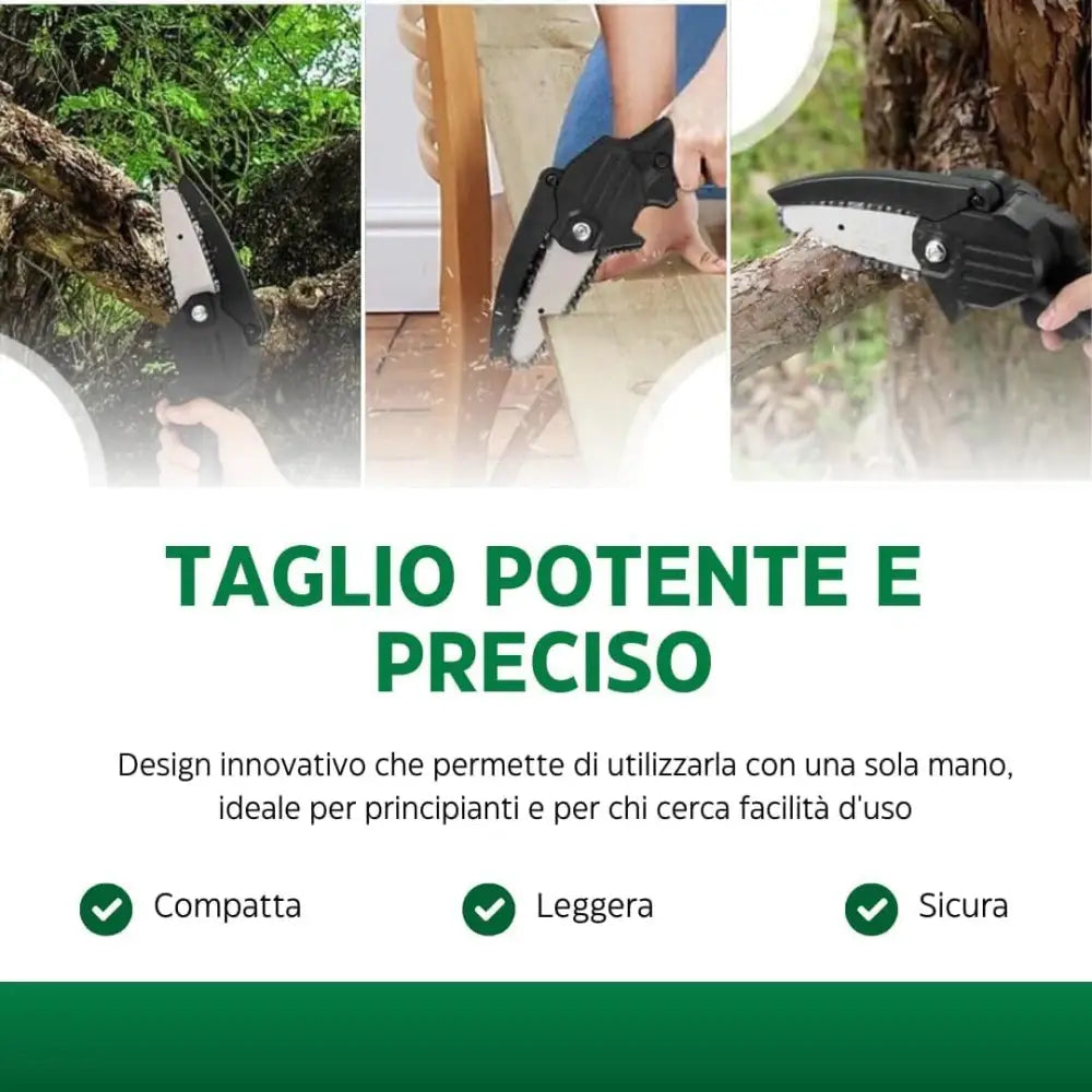 Tagliasiepi a Batteria 72V 5.0Ah con Lama da 50 cm e 2 Batterie Tosasiepi Elettrico Potente e Leggero Inclusa Mini