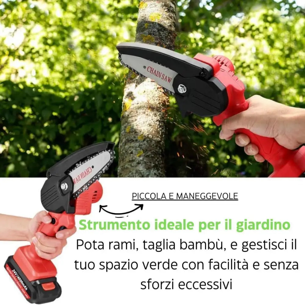 Tagliasiepi a Batteria 72V 5.0Ah con Lama da 50 cm e 2 Batterie Tosasiepi Elettrico Potente e Leggero Inclusa Mini