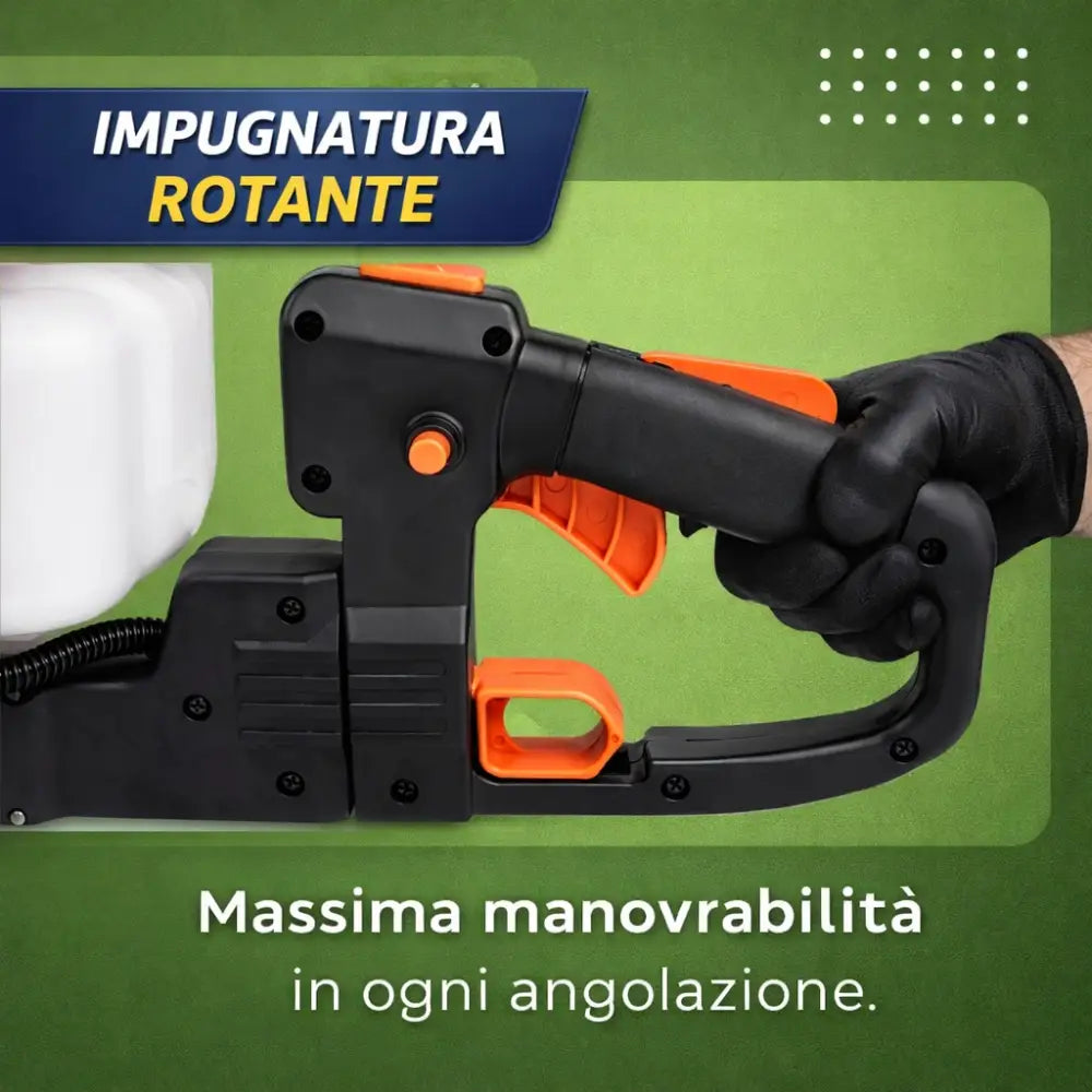 Tagliasiepi a Scoppio 23cc Professionale Lama 60 cm Manico Rotante Leggero e Potente - Tagliasiepi a Scoppio