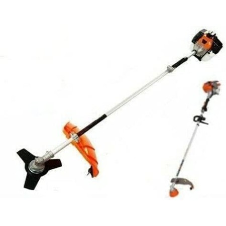 52cc Petrol Brushcutter, Professional 2-in-1 Hedge Trimmer