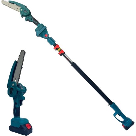 Battery-Powered Pruning Shear, Battery-Powered Chainsaw 6 inches included