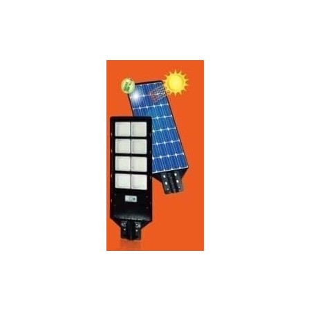 Outdoor LED Streetlight with Solar Panel 1500W, 6500K Cool White