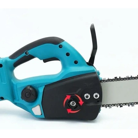 Cordless Chainsaw for Pruning, 12 inch Electric Saw, with 2 Batteries