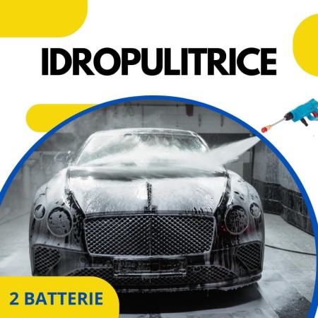 Idropulitrice a Batteria Senza Fili, Pistola Elettrica Alta Pressione