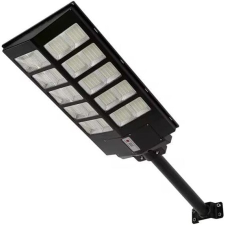 Lampione LED Esterno con Pannello Solare 1200W