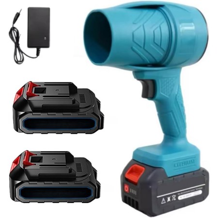 Cordless Blower, Mini Leaf Blower with Turbocharger