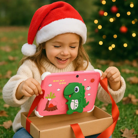 Tablet Bambini 7″ – 256GB + Custodia Dino 3D