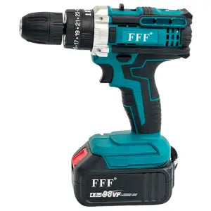 Kit Completo Professionale Fai da Te 4 in 1 con Trapano Avvitatore a Batteria