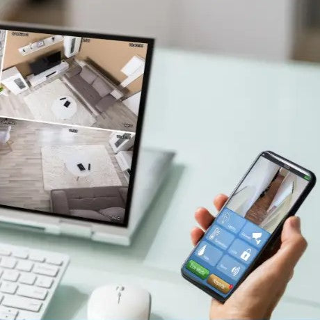 Telecamera Wi-Fi Esterno Kit Videosorveglianza Wireless 4 Canali