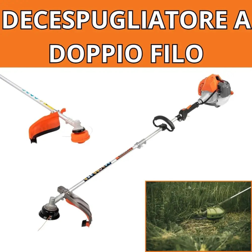 Decespugliatore a Scoppio Multifunzione 4 in 1 con Tagliaerba - simple