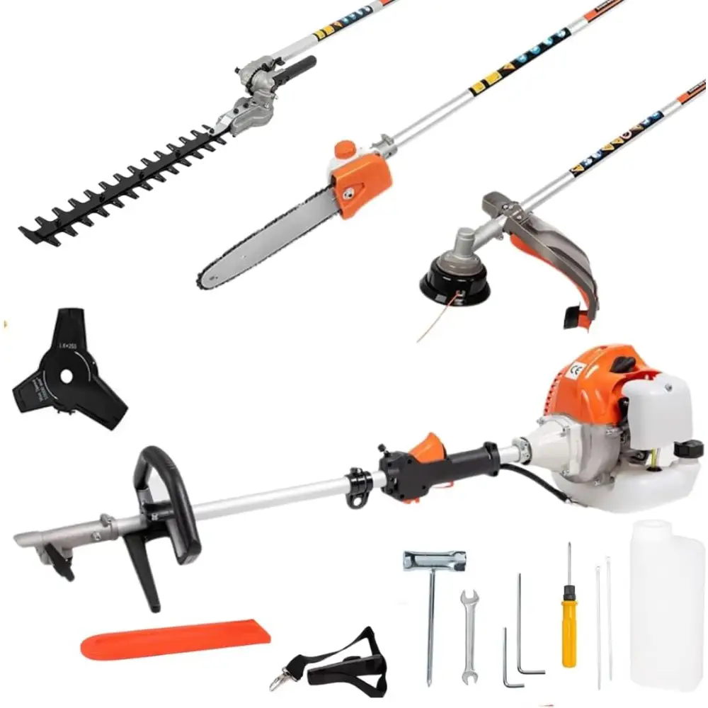 Decespugliatore a Scoppio Multifunzione 4 in 1 con Tagliaerba - simple