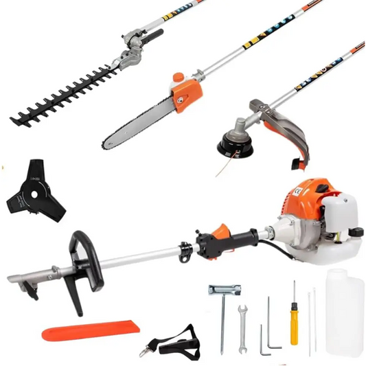 Decespugliatore a Scoppio Multifunzione 4 in 1 con Tagliaerba - simple