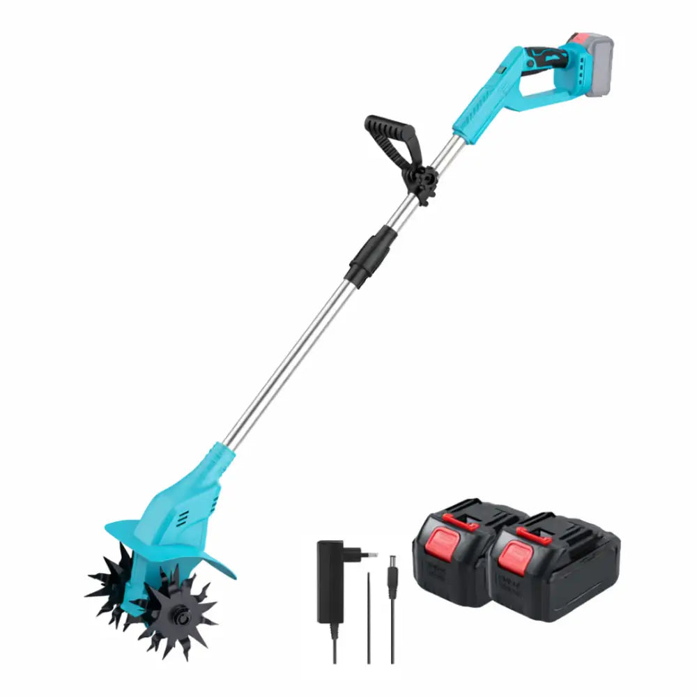 Motozappa Elettrica 48V Senza Fili Potente Leggera e Facile da Usare 2 Batterie Incluse. - Motozappa Elettrica